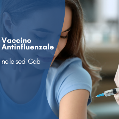 Vaccino antinfluenzale disponibile presso le sedi Cab