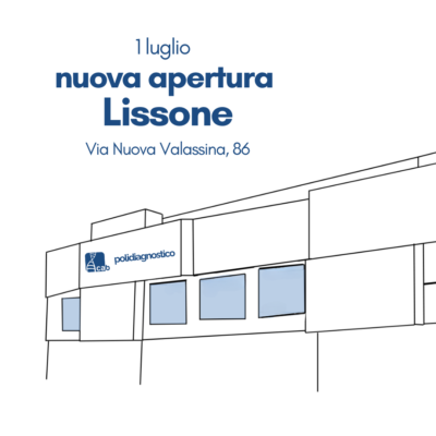 Nuovo Poliambulatorio a Lissone dal 1 luglio. Servizio di prenotazione già attivo.