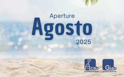 Calendario aperture AGOSTO 2025