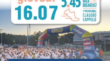 5.45 Run, Walk, Breakfast – 9° Memorial Claudio Cappelli