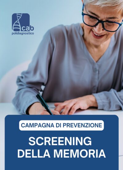 Campagna di Prevenzione SCREENING DELLA MEMORIA | luglio 2026